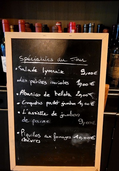 Spécialité du jour