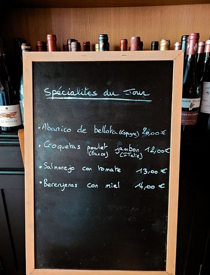Spécialité du jour