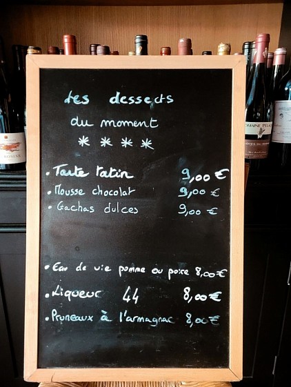 Les desserts